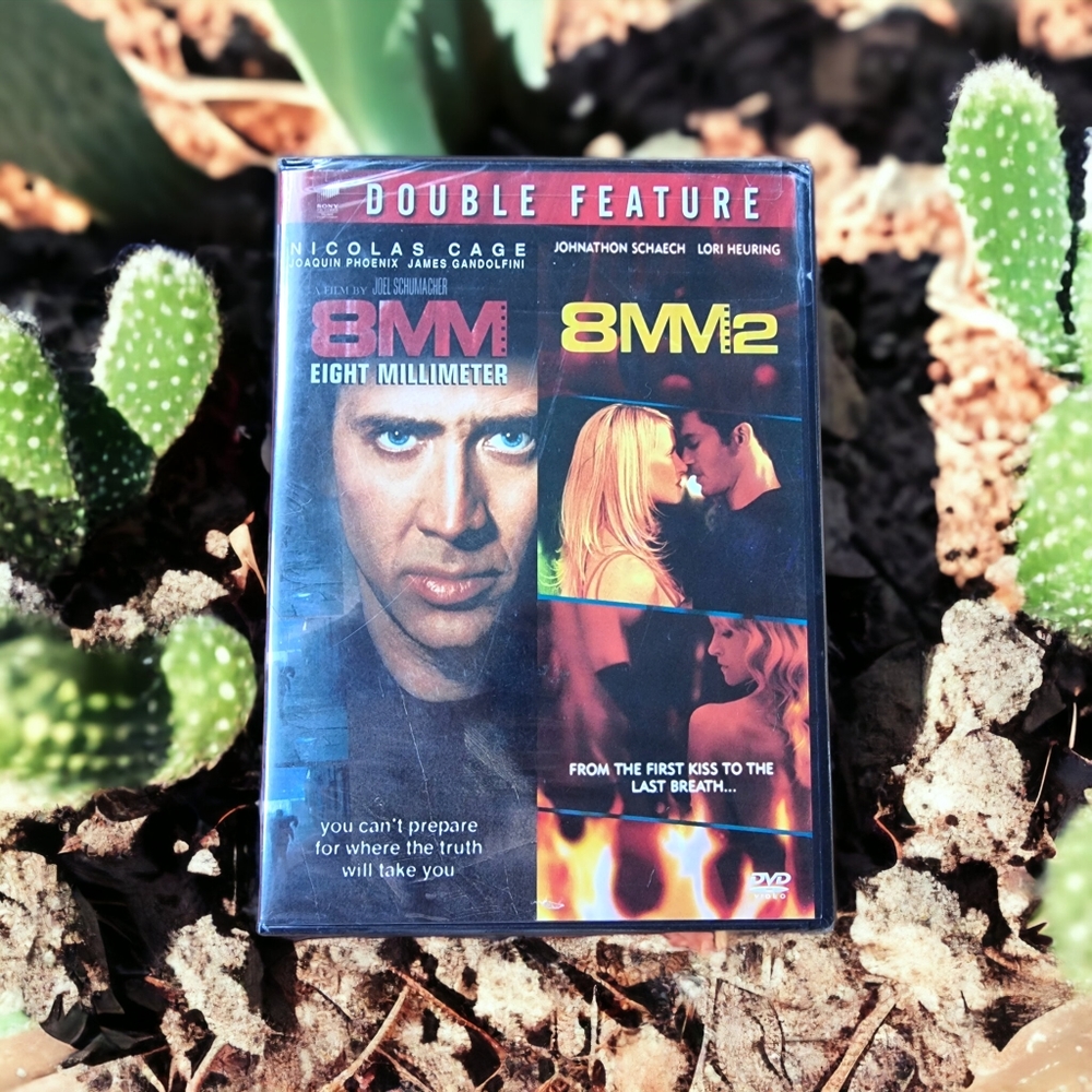 Eight Millimeter & 8 MM2 Double Feature DVD Movie New!